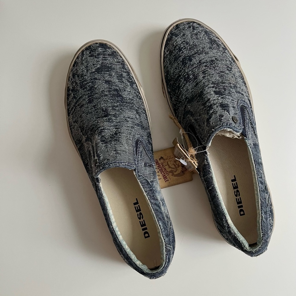 Diesel denim shoes